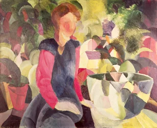 Girl with a Fish Bowl